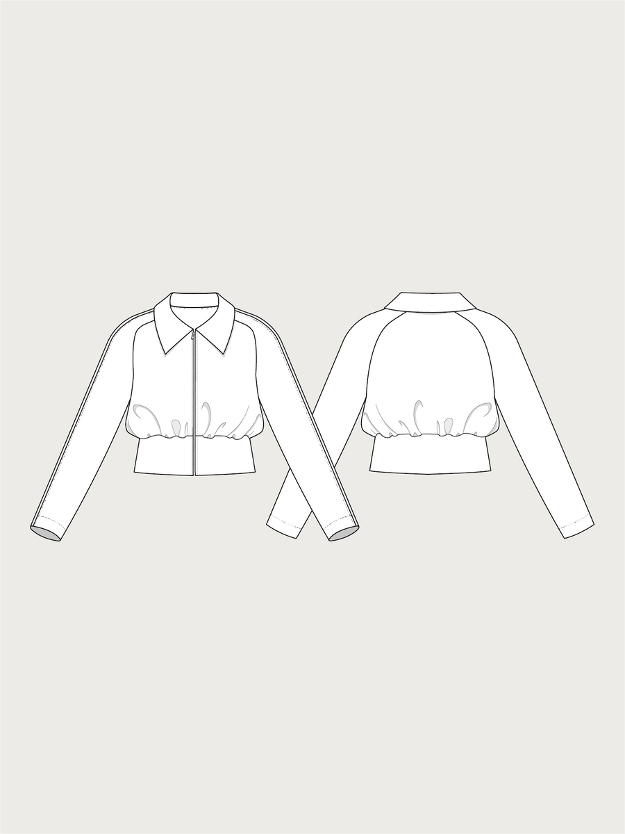 CROPPED JACKET PATTERN– The Assembly Line shop