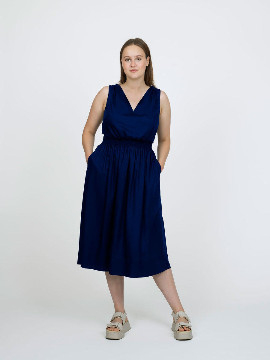 SMOCKED DRESS SEWING PATTERN The Assembly Line shop