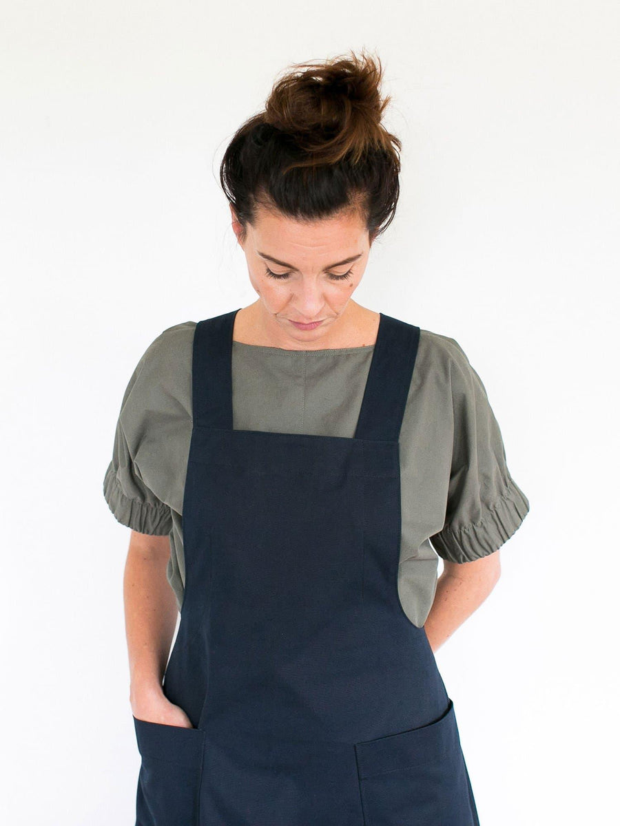 APRON DRESS SEWING PATTERN The Assembly Line shop APRON DRESS SEWING PATTERN The Assembly Line shop