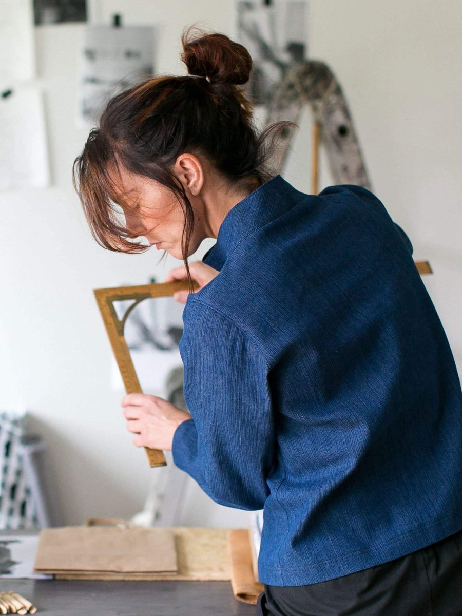 Elastic Tie Sweater Pattern - The Assembly Line