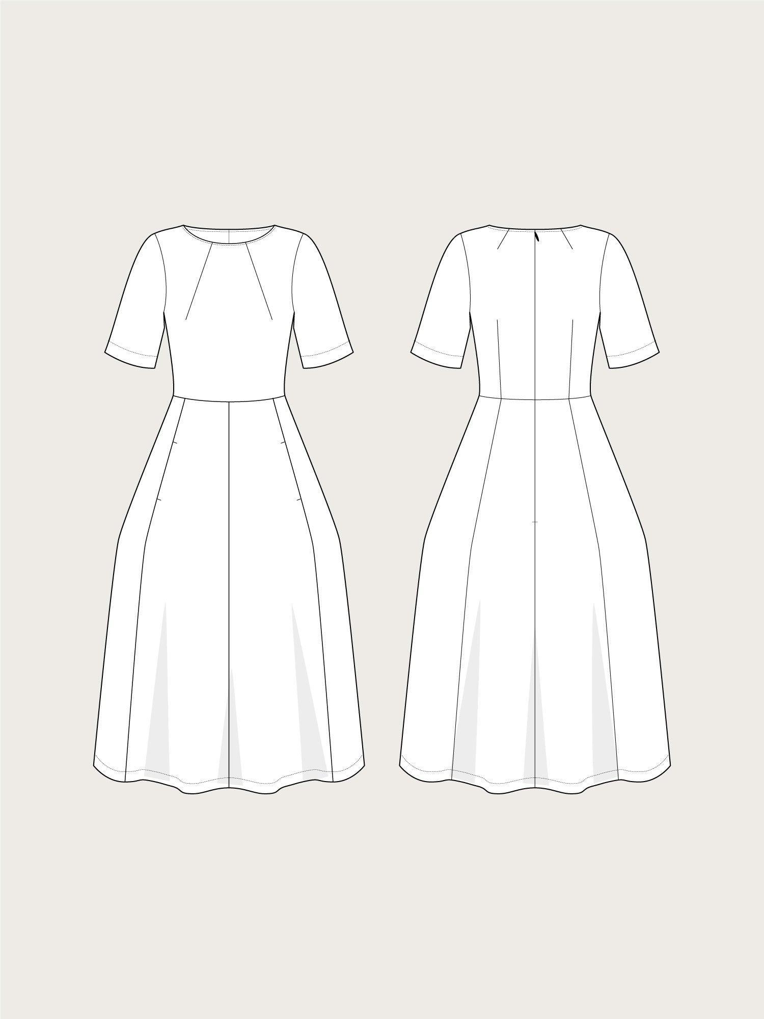 TULIP DRESS SEWING PATTERN The Assembly Line shop TULIP DRESS SEWING PATTERN The Assembly Line shop