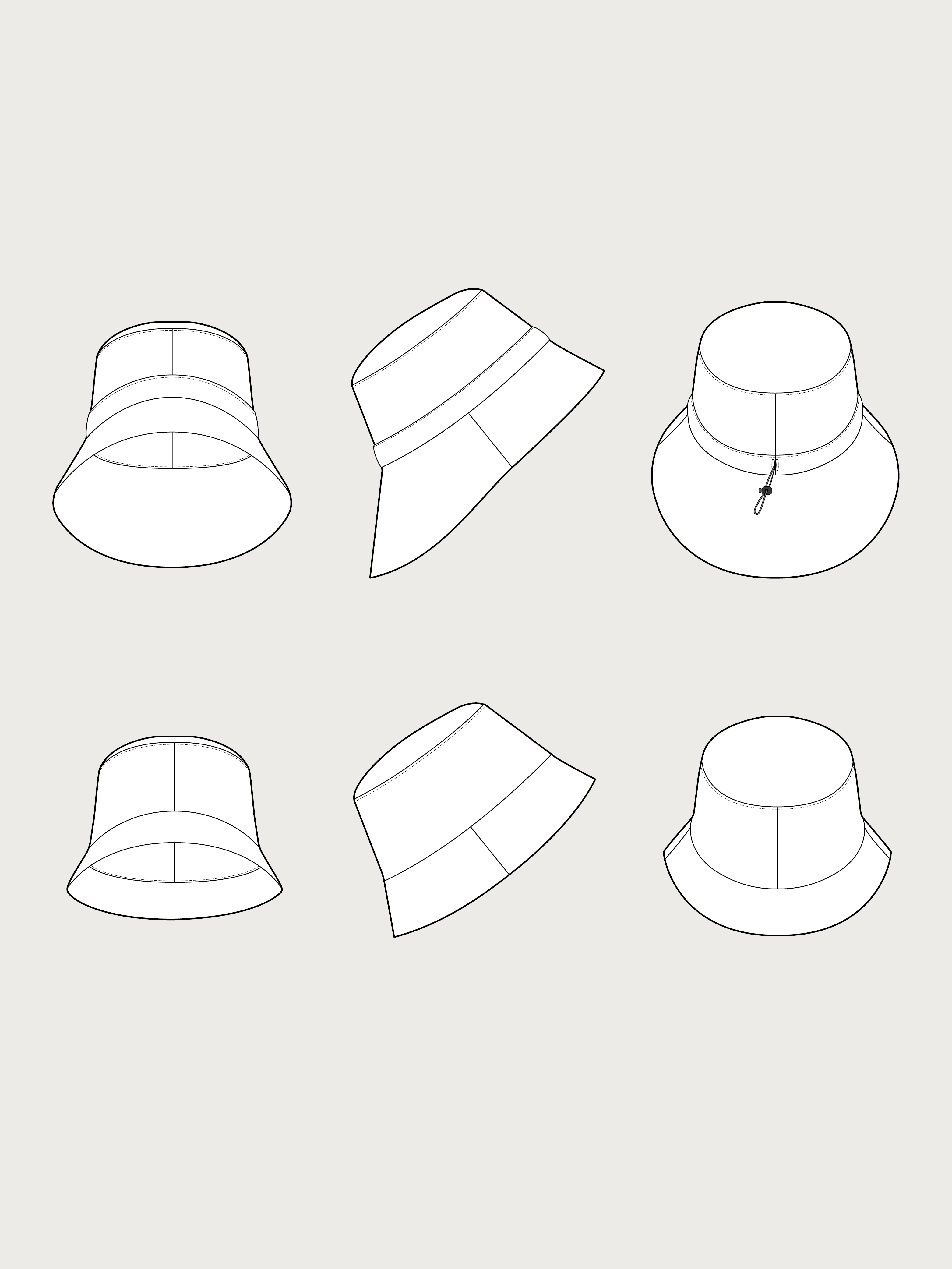 Breakdown Line. Shop FREE UTILITY HAT SEWING PATTERN– The Assembly Line shop