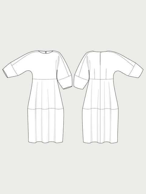 BARREL DRESS PATTERN