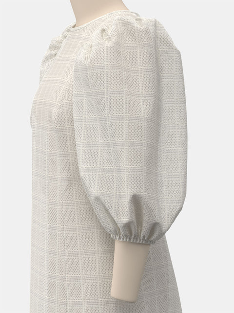 FLUTTER SLEEVE DRESS PATTERN