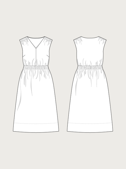 SMOCKED DRESS PATTERN