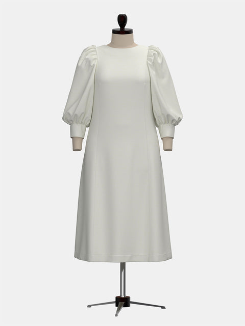 FLUTTER SLEEVE DRESS PATTERN