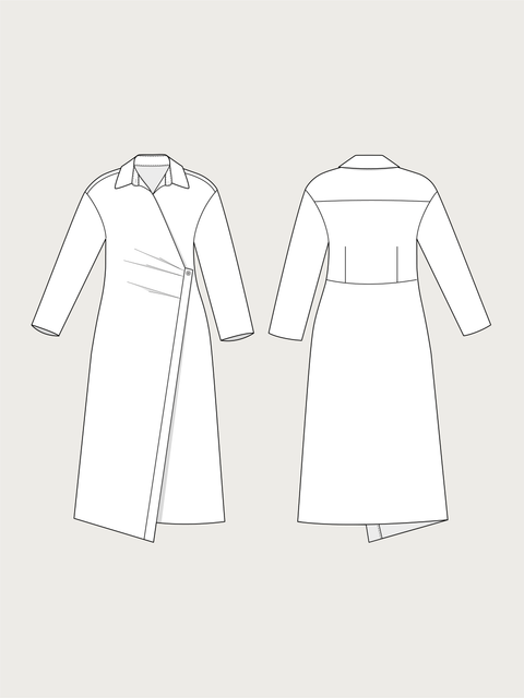 WRAP DRESS PATTERN