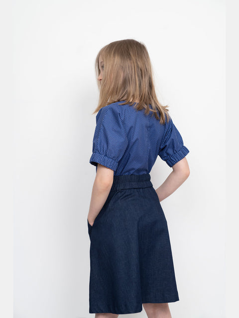 ELASTIC WAIST MAXI SKIRT PATTERN