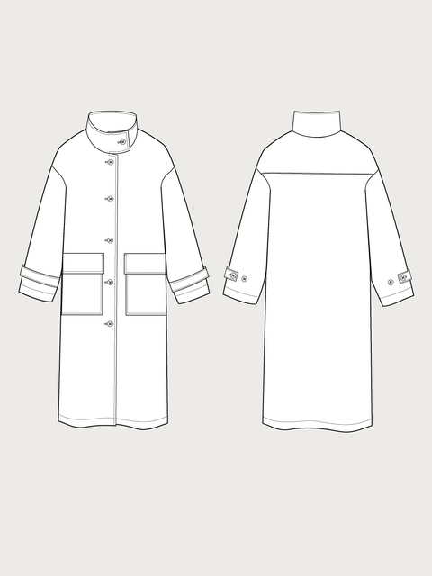 LAB COAT EXTENSION PATTERN