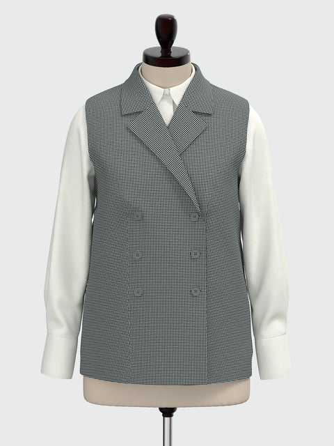 DOUBLE-BREASTED JACKET PATTERN