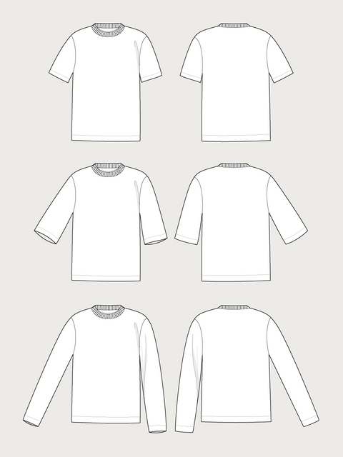 REGULAR FIT T-SHIRT PATTERN