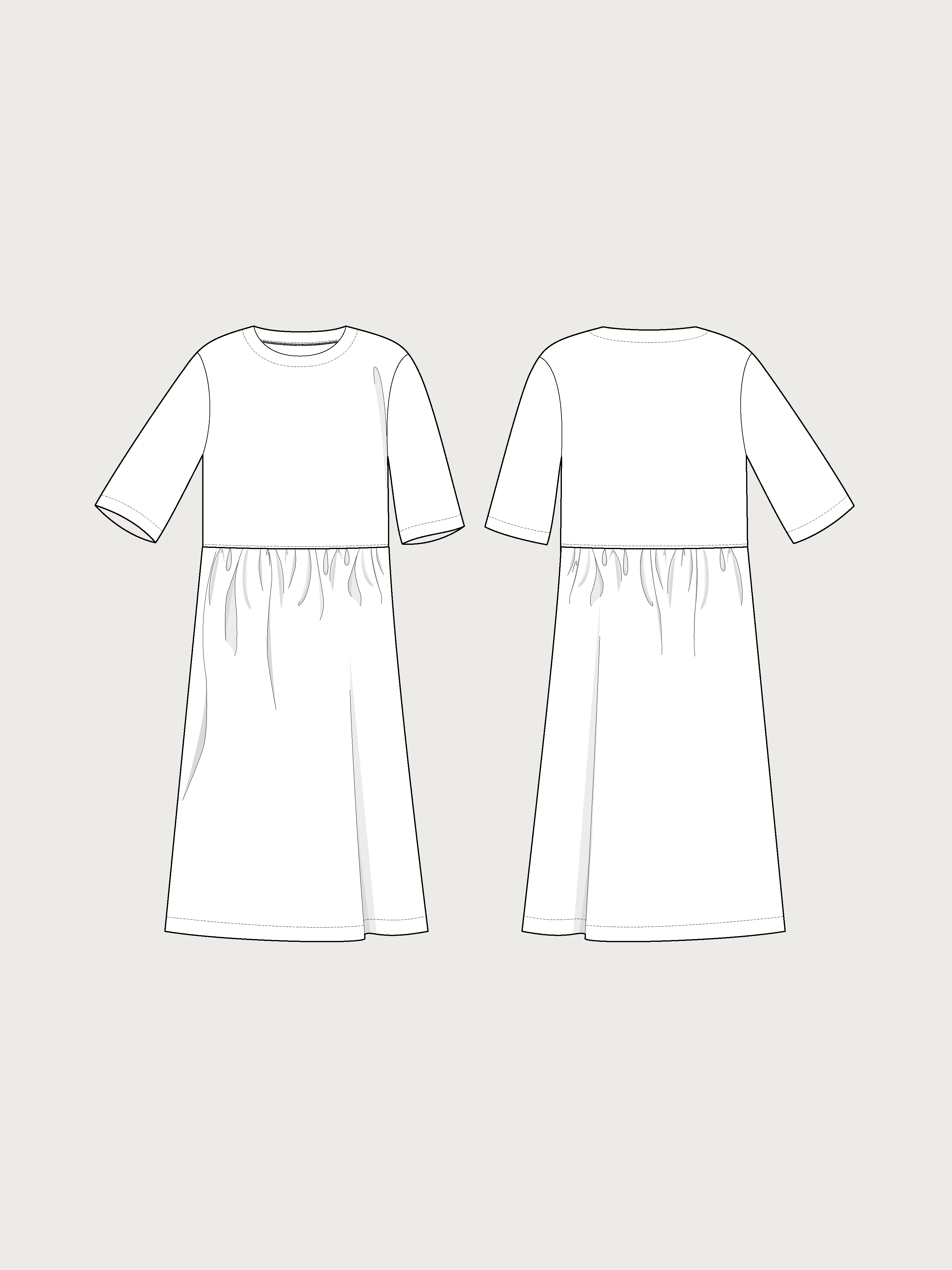 REGULAR FIT T-SHIRT SEWING PATTERN– The Assembly Line shop