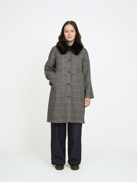 FAUX FUR COLLAR EXTENSION PATTERN