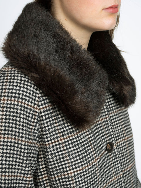 FAUX FUR COLLAR EXTENSION PATTERN