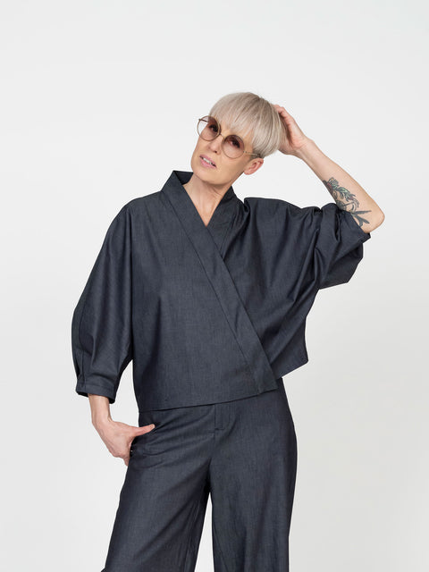 CROSS-OVER SHIRT PATTERN