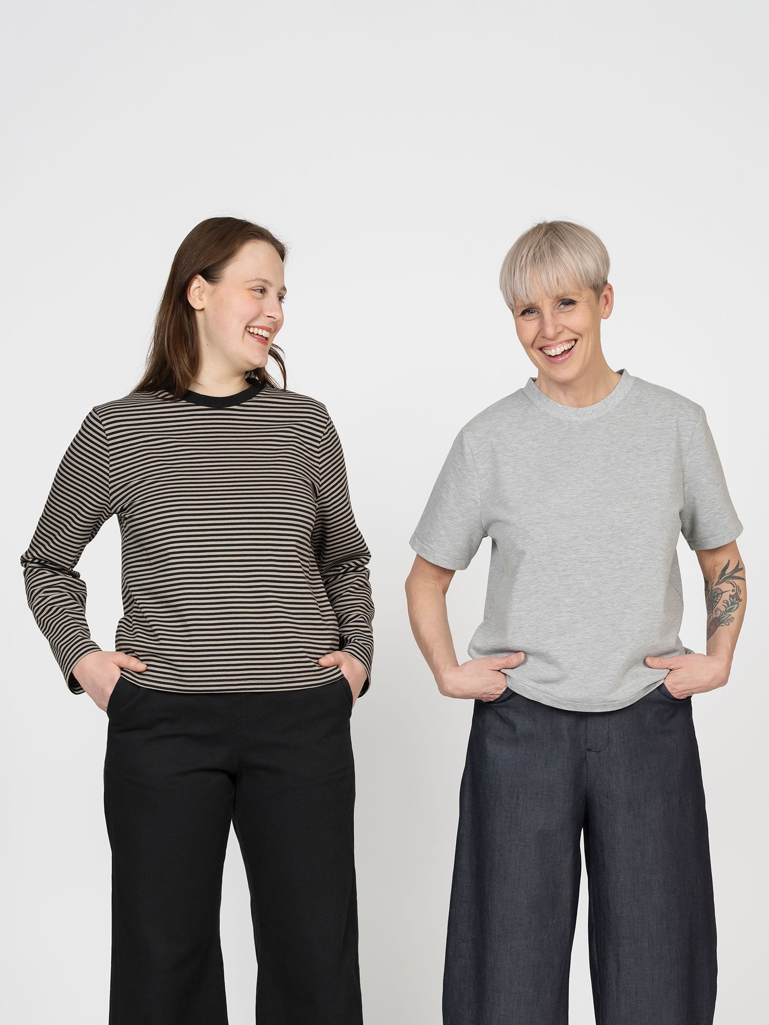 REGULAR FIT T-SHIRT SEWING PATTERN– The Assembly Line shop