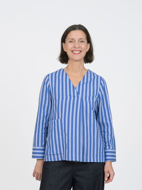 UTILITY PLEAT SHIRT PATTERN