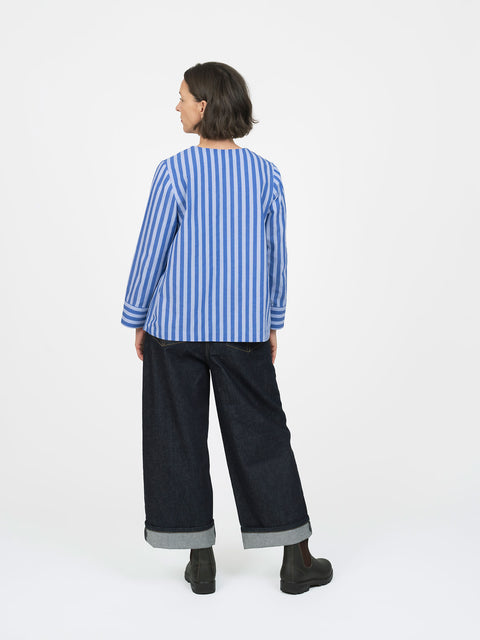 UTILITY PLEAT SHIRT PATTERN