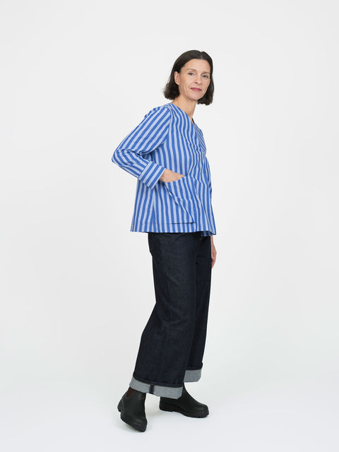 UTILITY PLEAT SHIRT PATTERN