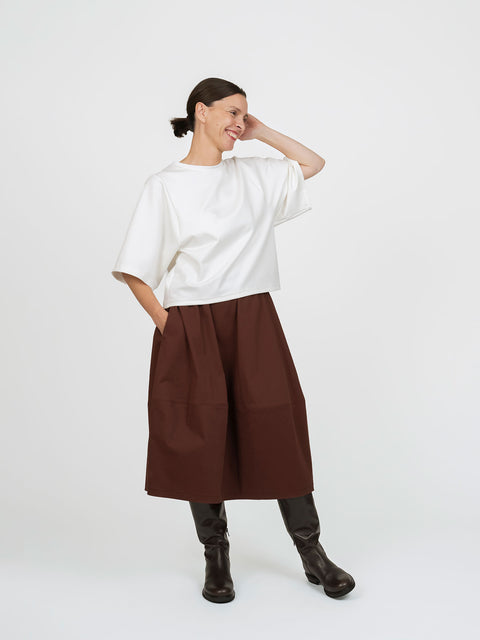 WIDE SLEEVE T-SHIRT PATTERN