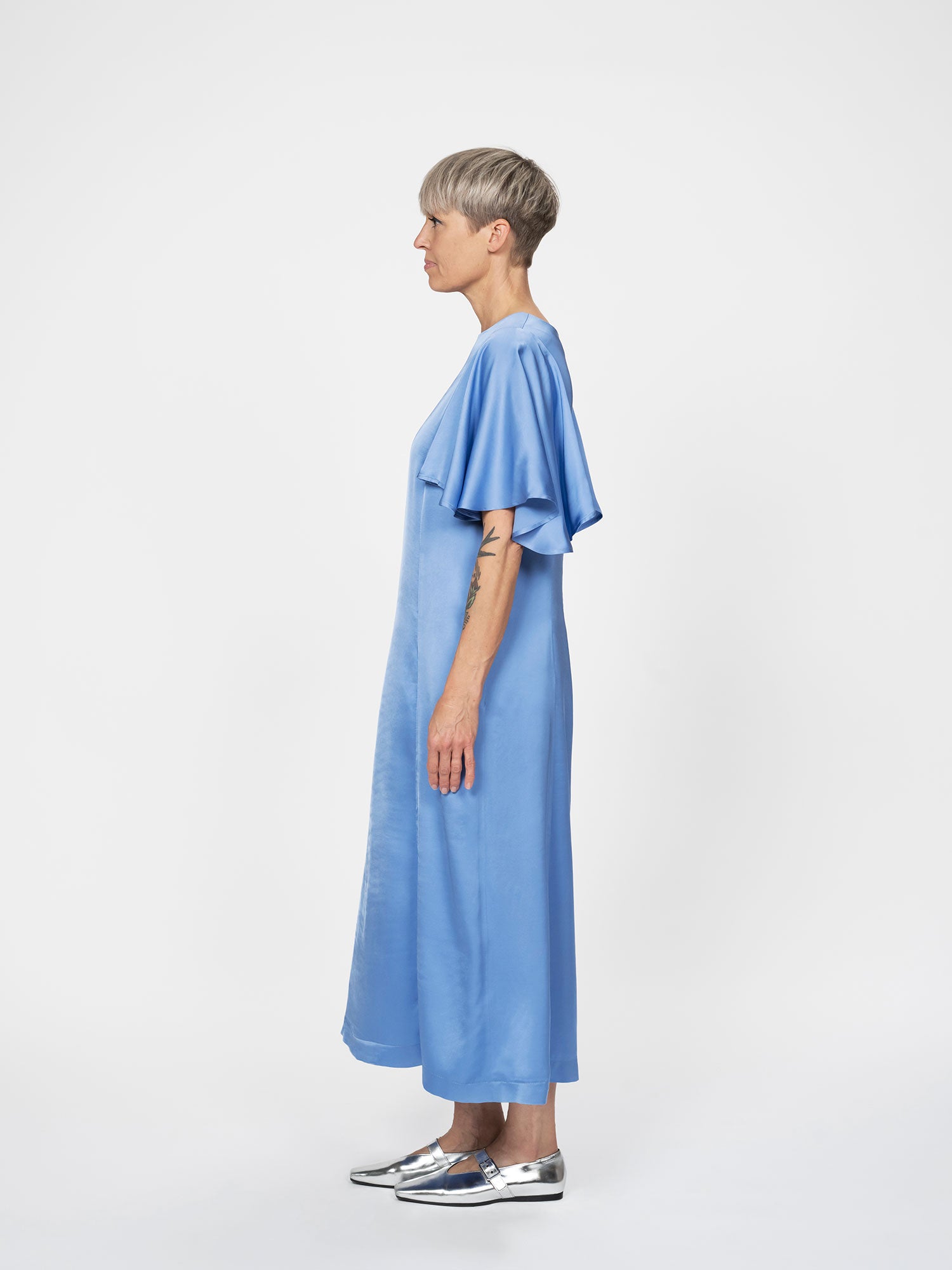 Flutter Sleeve Dress Pattern