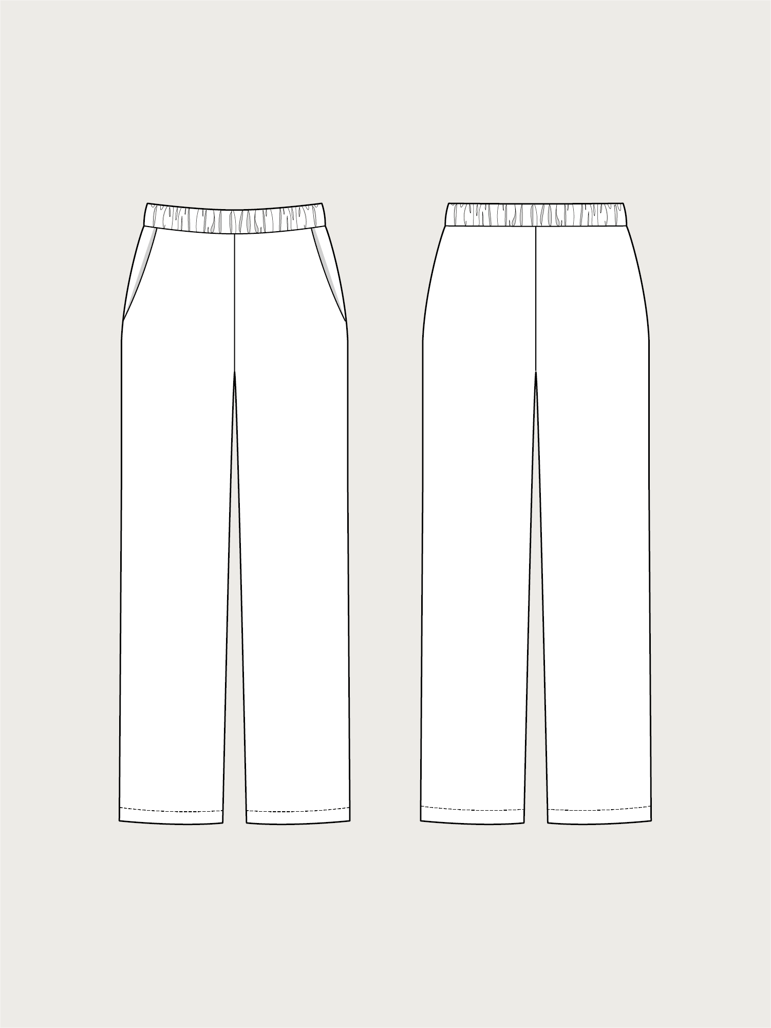 PULL ON TROUSERS PATTERN - The Assembly Line shop