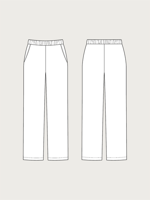 PULL ON TROUSERS PATTERN - The Assembly Line shop