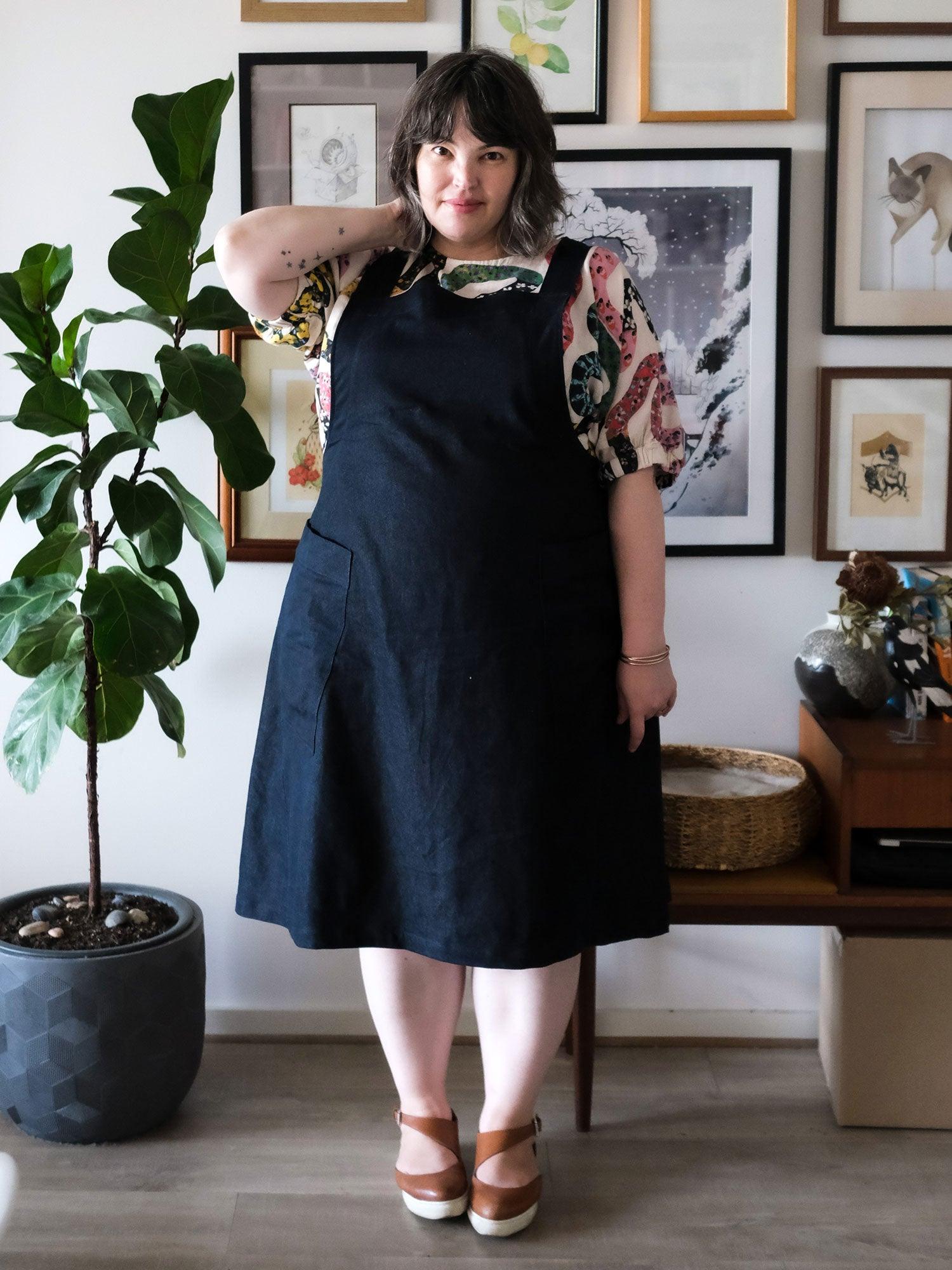 APRON DRESS SEWING PATTERN The Assembly Line shop APRON DRESS SEWING PATTERN The Assembly Line shop