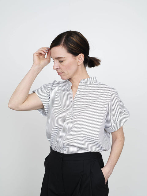 CAP SLEEVE SHIRT PATTERN - The Assembly Line shop