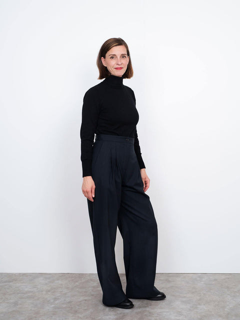 HIGH-WAISTED TROUSERS PATTERN - The Assembly Line shop