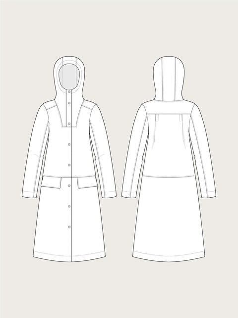 HOODIE PARKA PATTERN - The Assembly Line shop
