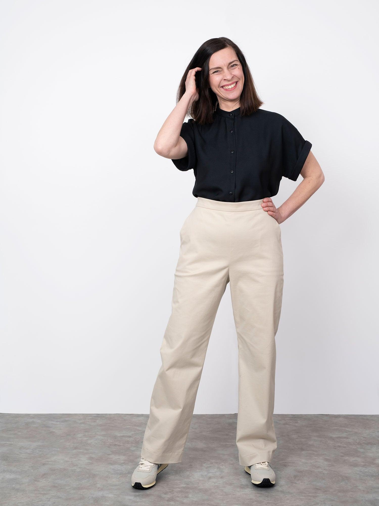 REGULAR FIT TROUSERS SEWING PATTERN– The Assembly Line shop