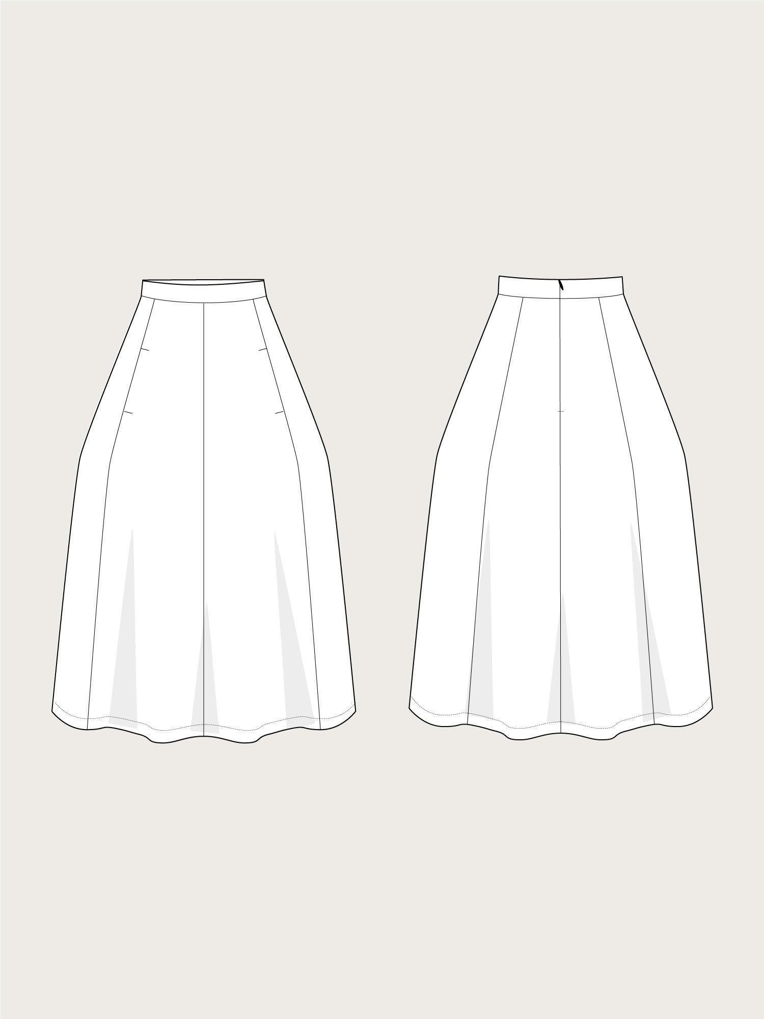 TULIP SKIRT PATTERN– The Assembly Line shop